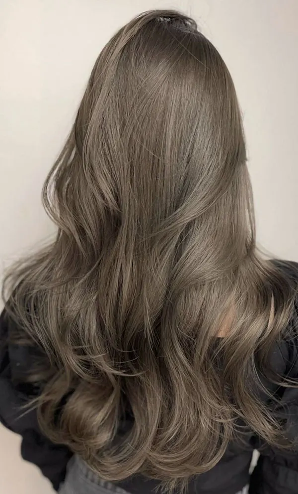 Light Smoky Nescafe Hair Color 16