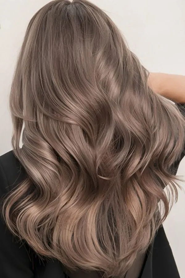 Light Smoky Nescafe Hair Color 17