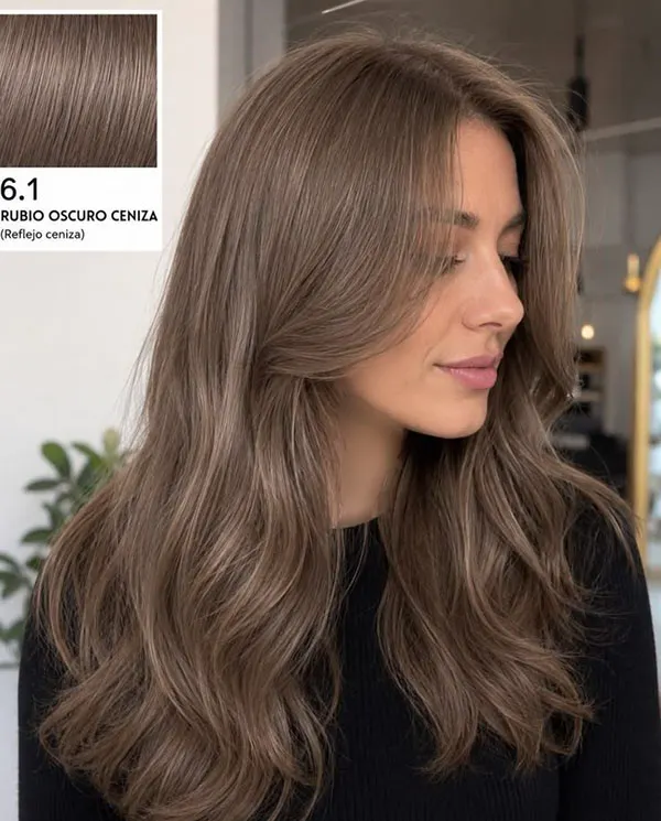 Light Smoky Nescafe Hair Color 20