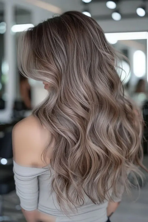 Light Smoky Nescafe Hair Color 23