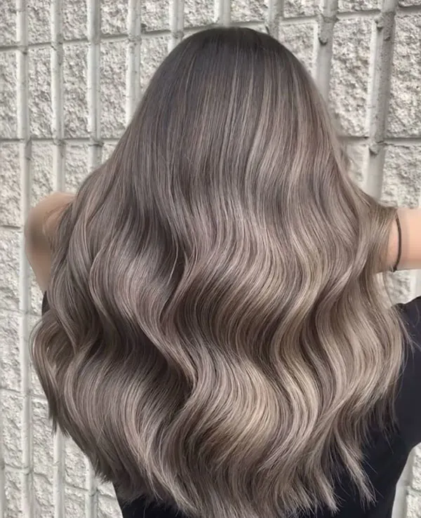 Light Smoky Nescafe Hair Color 25