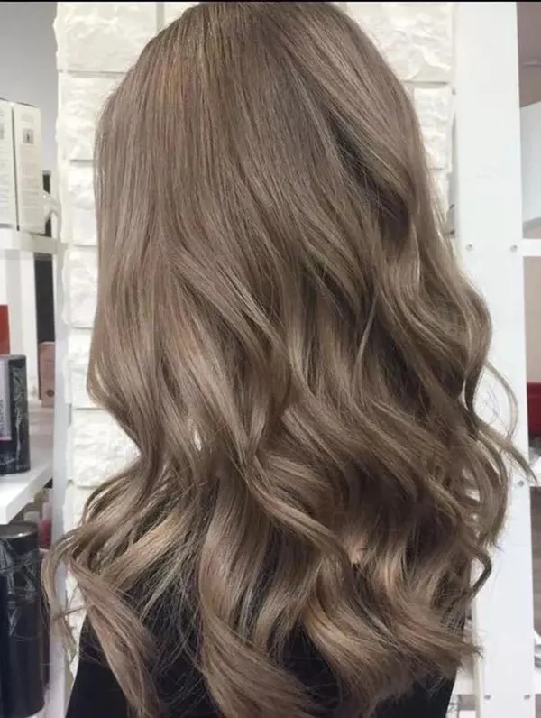 Light Smoky Nescafe Hair Color 6