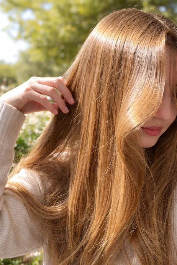 Light brown hair color 9