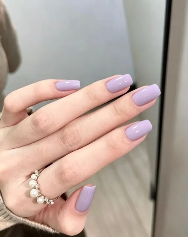 Lilac nail design 13