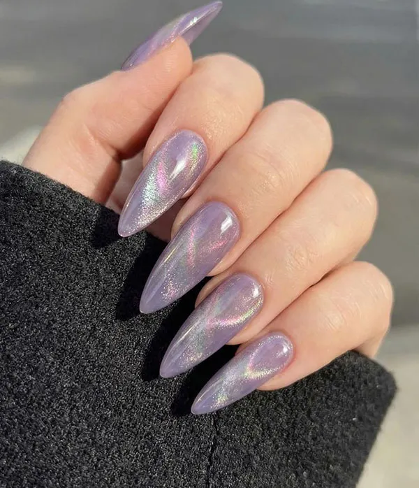 Lilac nail design 15