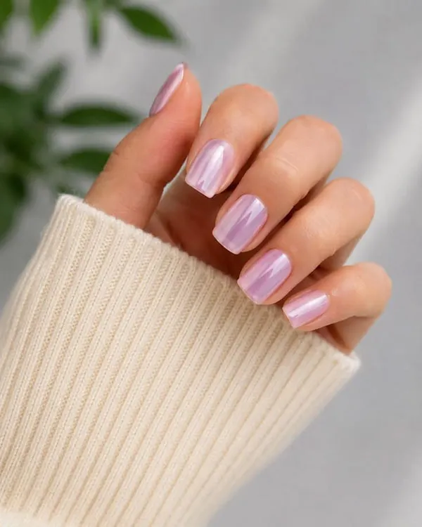 Lilac nail design 16