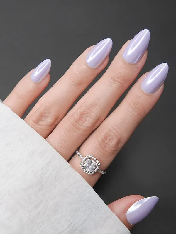 Lilac nail design 30