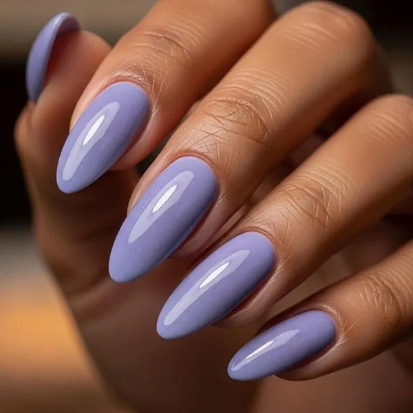 Lilac nail design 6