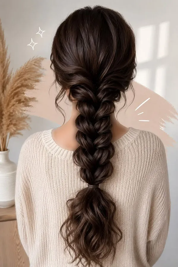 Long hair braiding 21