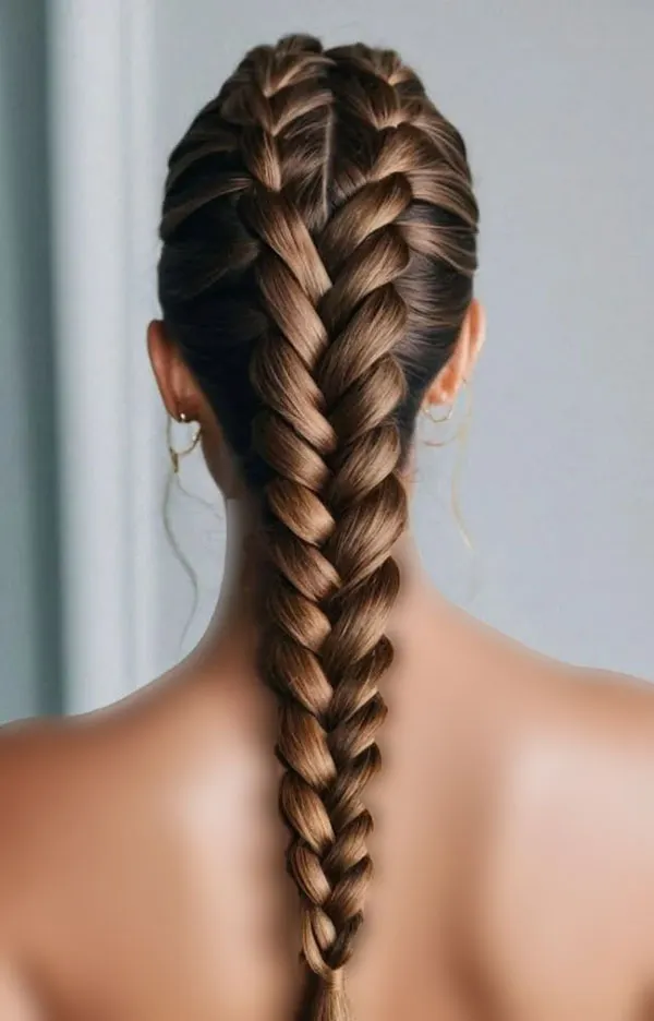 Long hair braiding 3