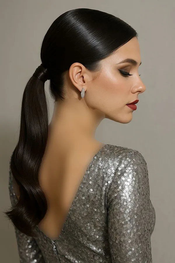 Long ponytail hairstyle 29