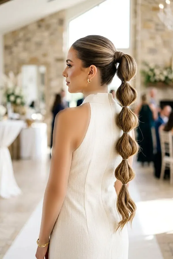 Long ponytail hairstyle 9