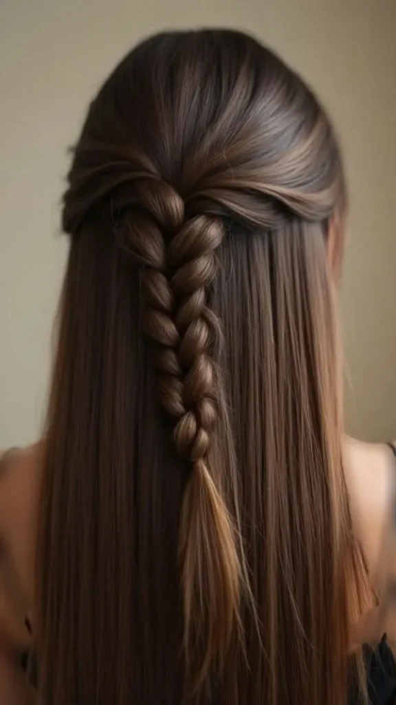 Loose Braided Hairstyle 1