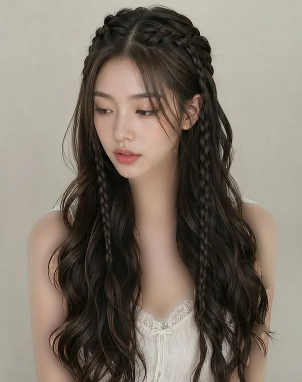 Loose Braided Hairstyle 13