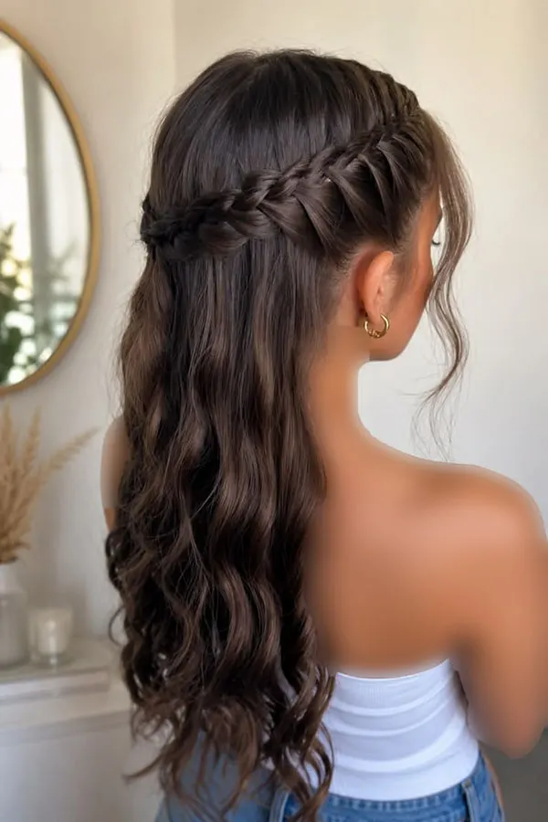 Loose Braided Hairstyle 14