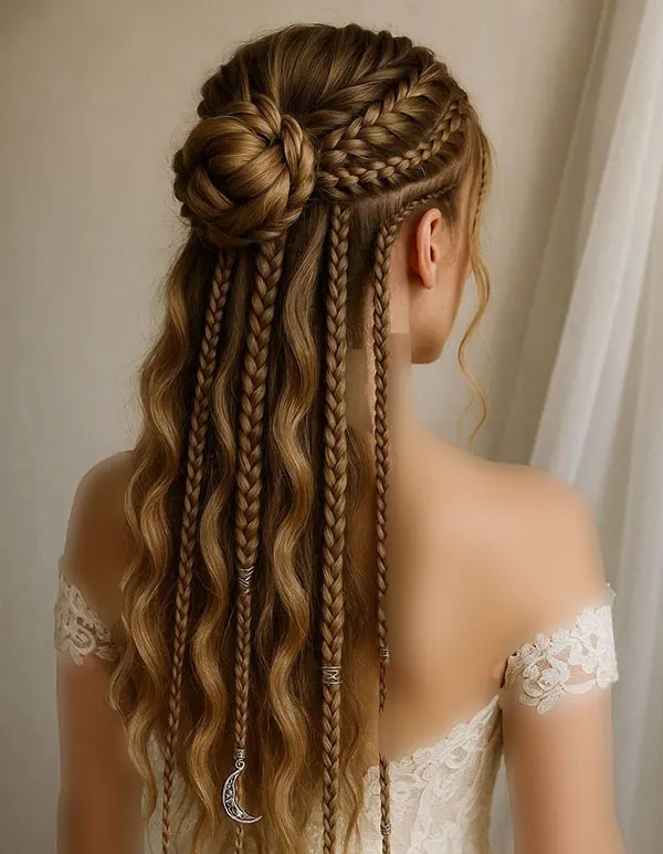 Loose Braided Hairstyle 15