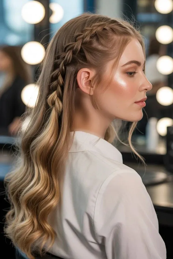 Loose Braided Hairstyle 16