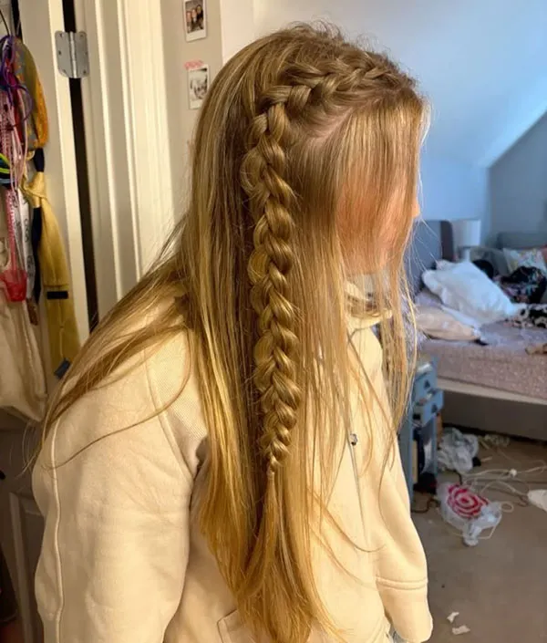 Loose Braided Hairstyle 18