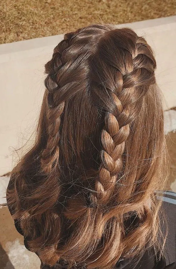 Loose Braided Hairstyle 26