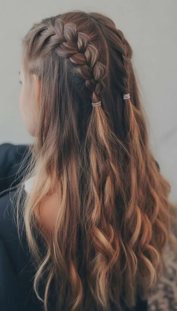 Loose Braided Hairstyle 28