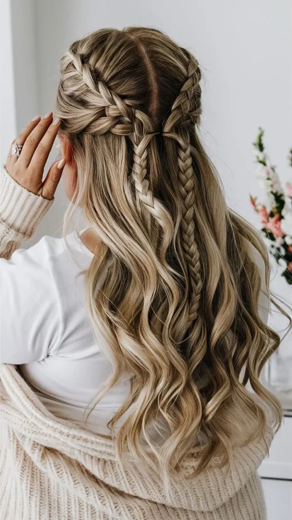 Loose Braided Hairstyle 5