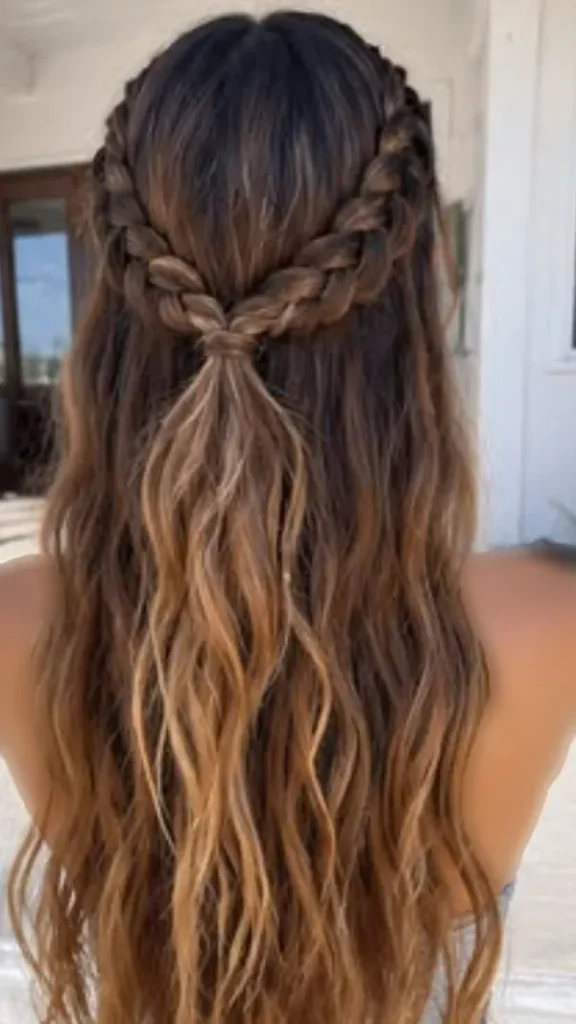 Loose Braided Hairstyle 8