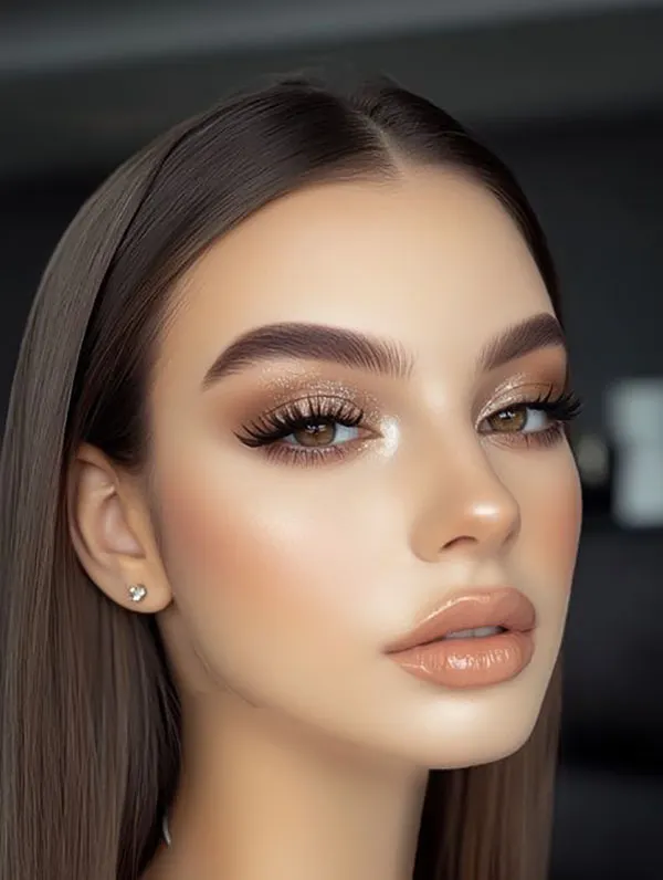 Makeup for a girl attending a wedding 11