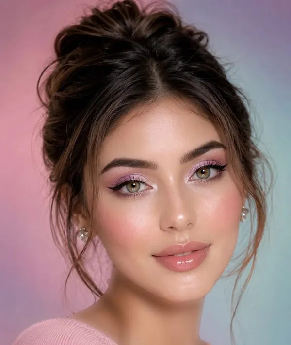 Makeup for a girl attending a wedding 17