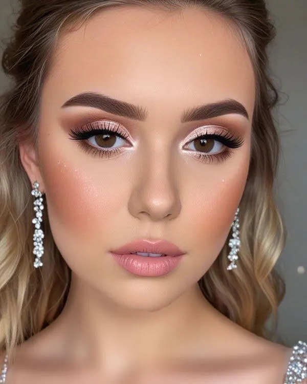 Makeup for a girl attending a wedding 22