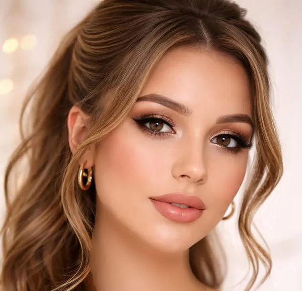 Makeup for a girl attending a wedding 24