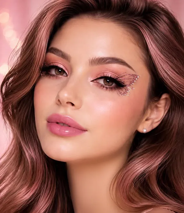 Makeup for a girl attending a wedding 27