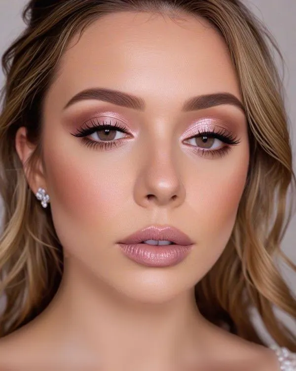 Makeup for a girl attending a wedding 4