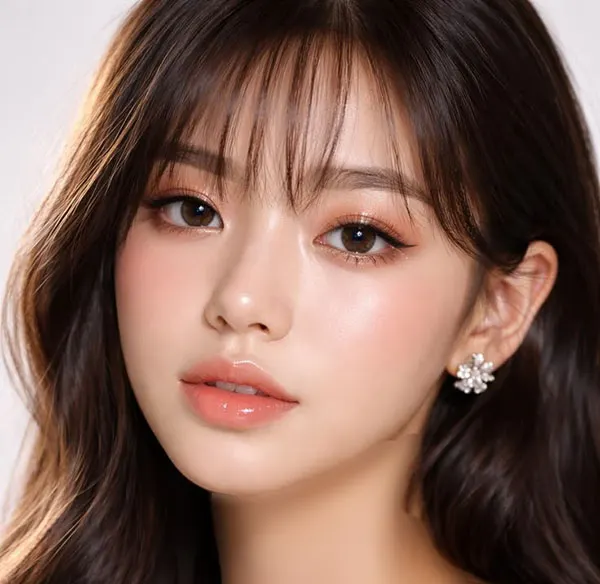 32 مدل آرایش صورت گرد دخترانه؛ ترفندهای ساده برای زاویهسازی چهره! 34 Makeup for a round face 31