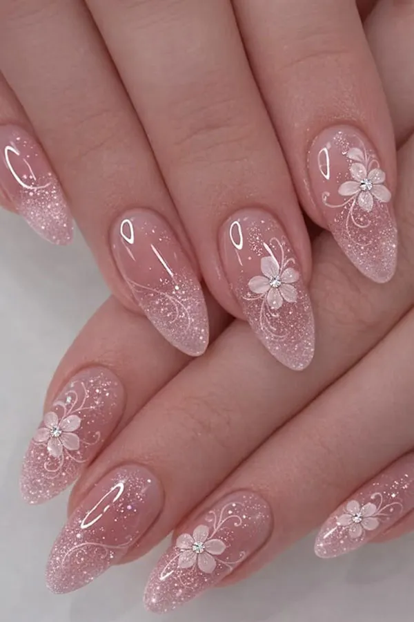 Nail designs for weddings 11