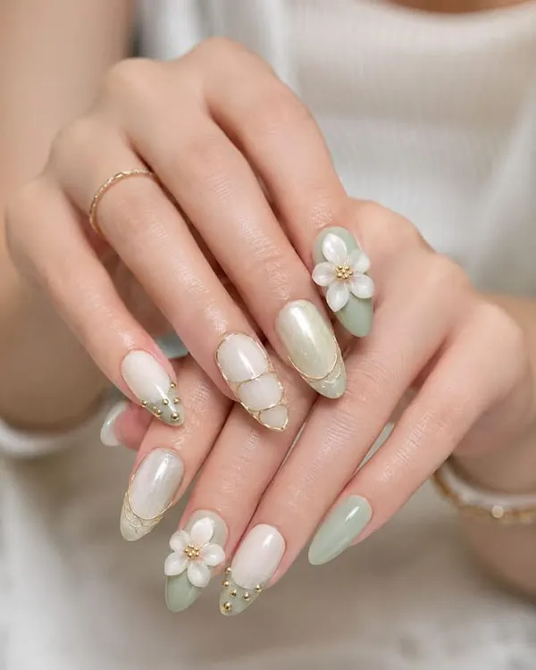 Nail designs for weddings 18