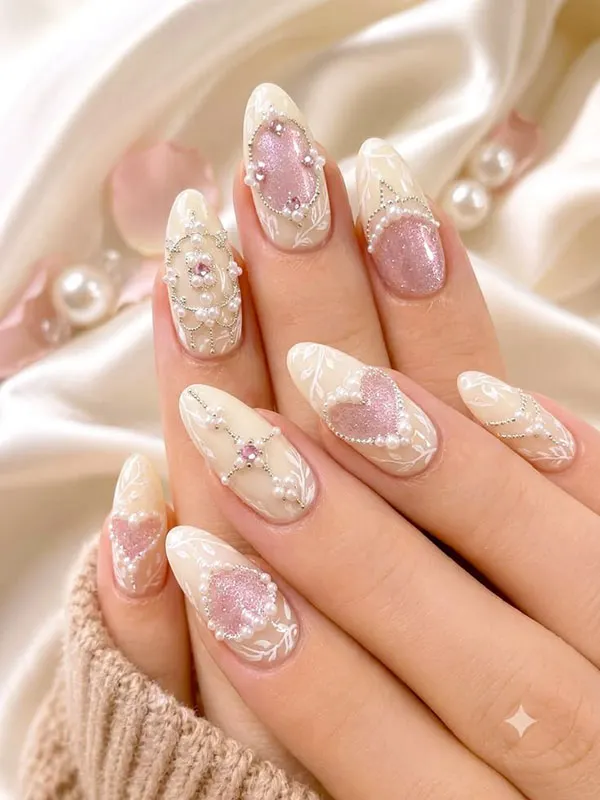 Nail designs for weddings 23