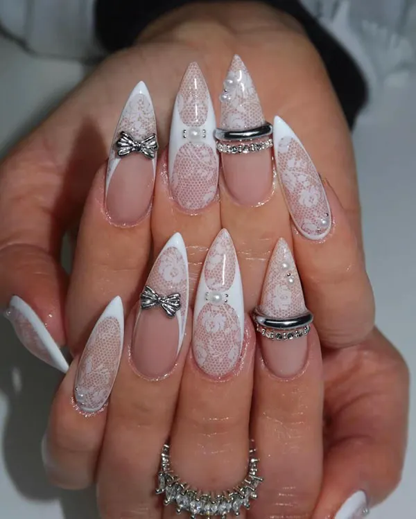 Nail designs for weddings 31