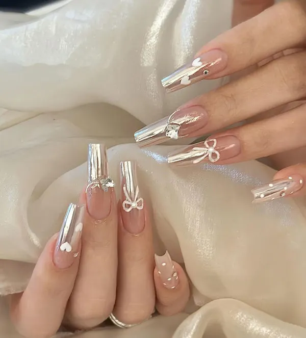 Nail designs for weddings 32
