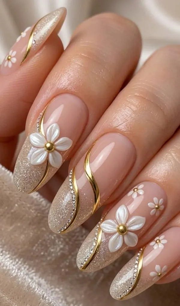 Nail designs for weddings 5