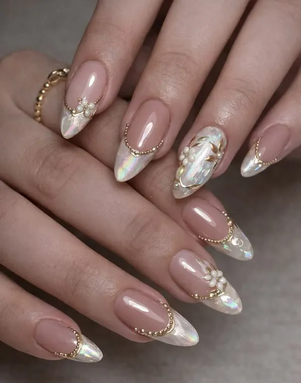 Nail designs for weddings 7