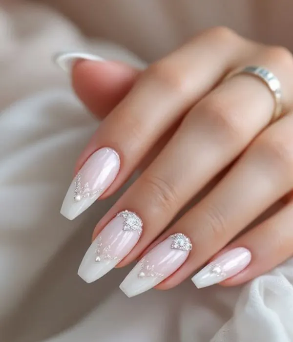 Nail designs for weddings 9