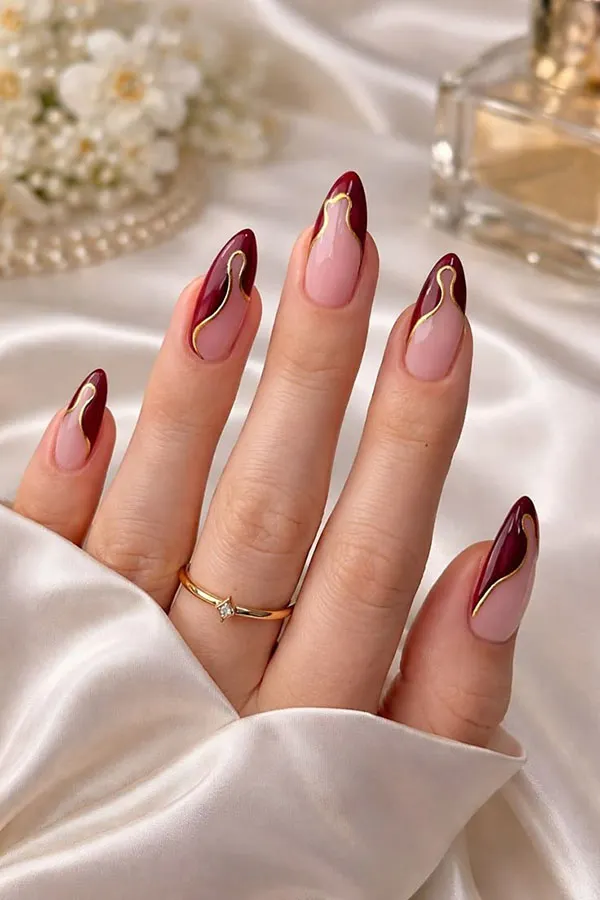 New French nail designs 1