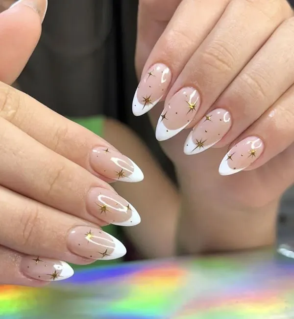 New French nail designs 13