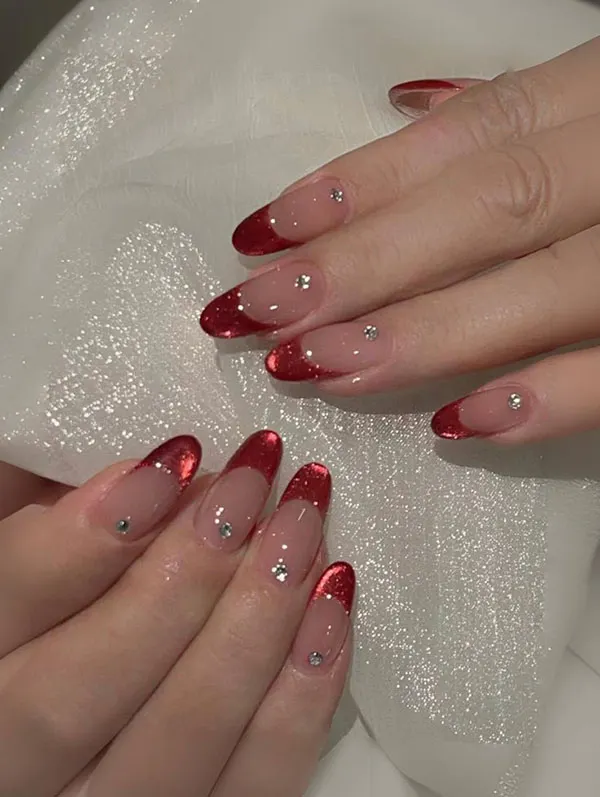 New French nail designs 14