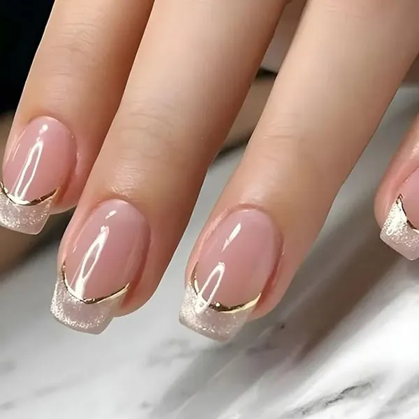 New French nail designs 17