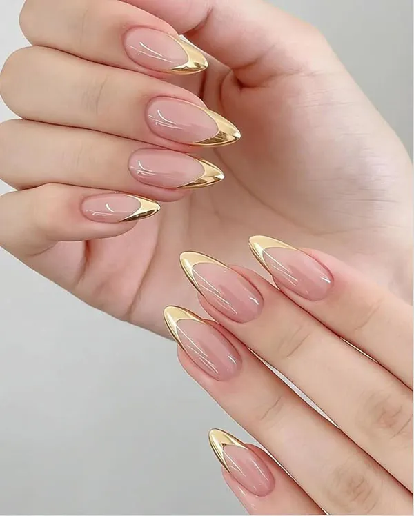 New French nail designs 20