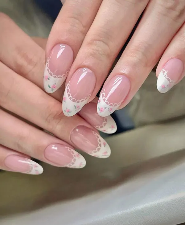 New French nail designs 21
