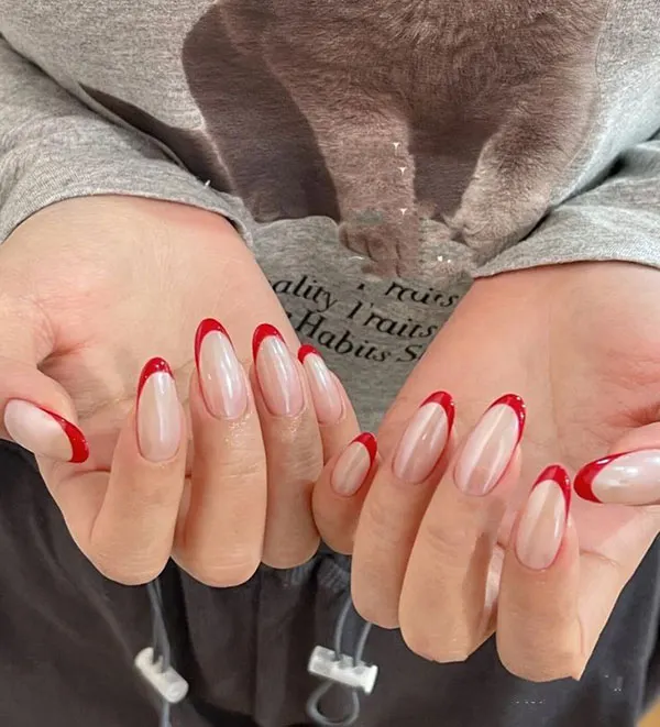 New French nail designs 24