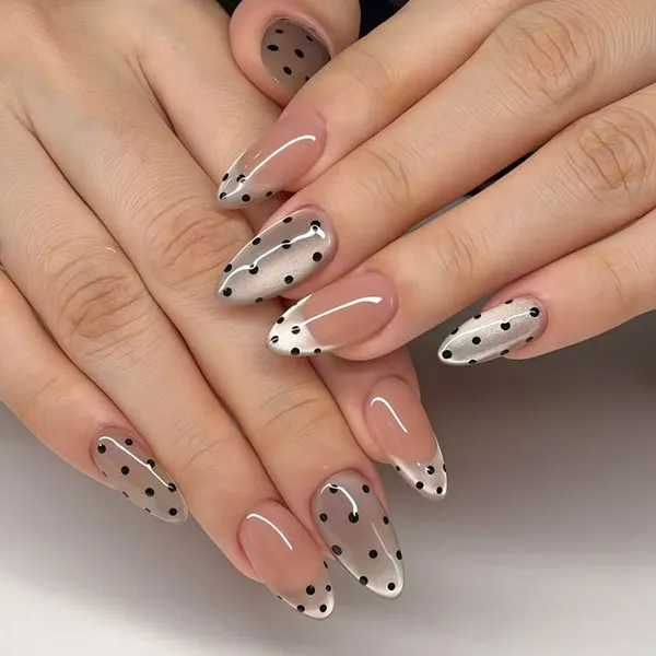 New French nail designs 26