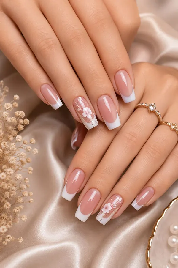 New French nail designs 29